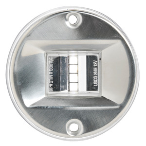 Evoled navigation light, 135° stern polished SS